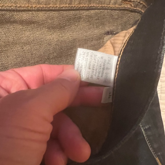 Rag and bone fit 1 extra slim 34 blue jeans - Picture 9 of 13